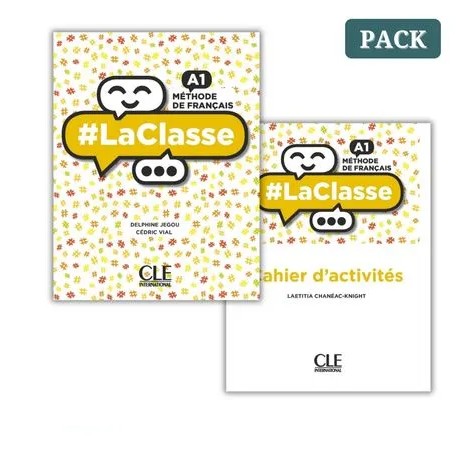 La Classe - Niveau A1 - Livre de l'eleve + Audio + Cahier d'activités (Pack) + corrigé