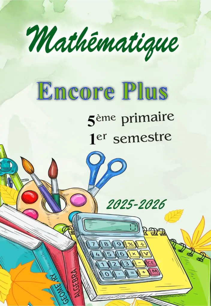 Encore Plus - Math - 5e - 1s.