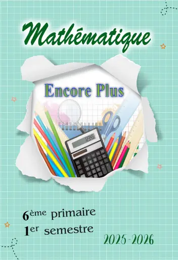 Encore Plus - Math - 6e - 1s.